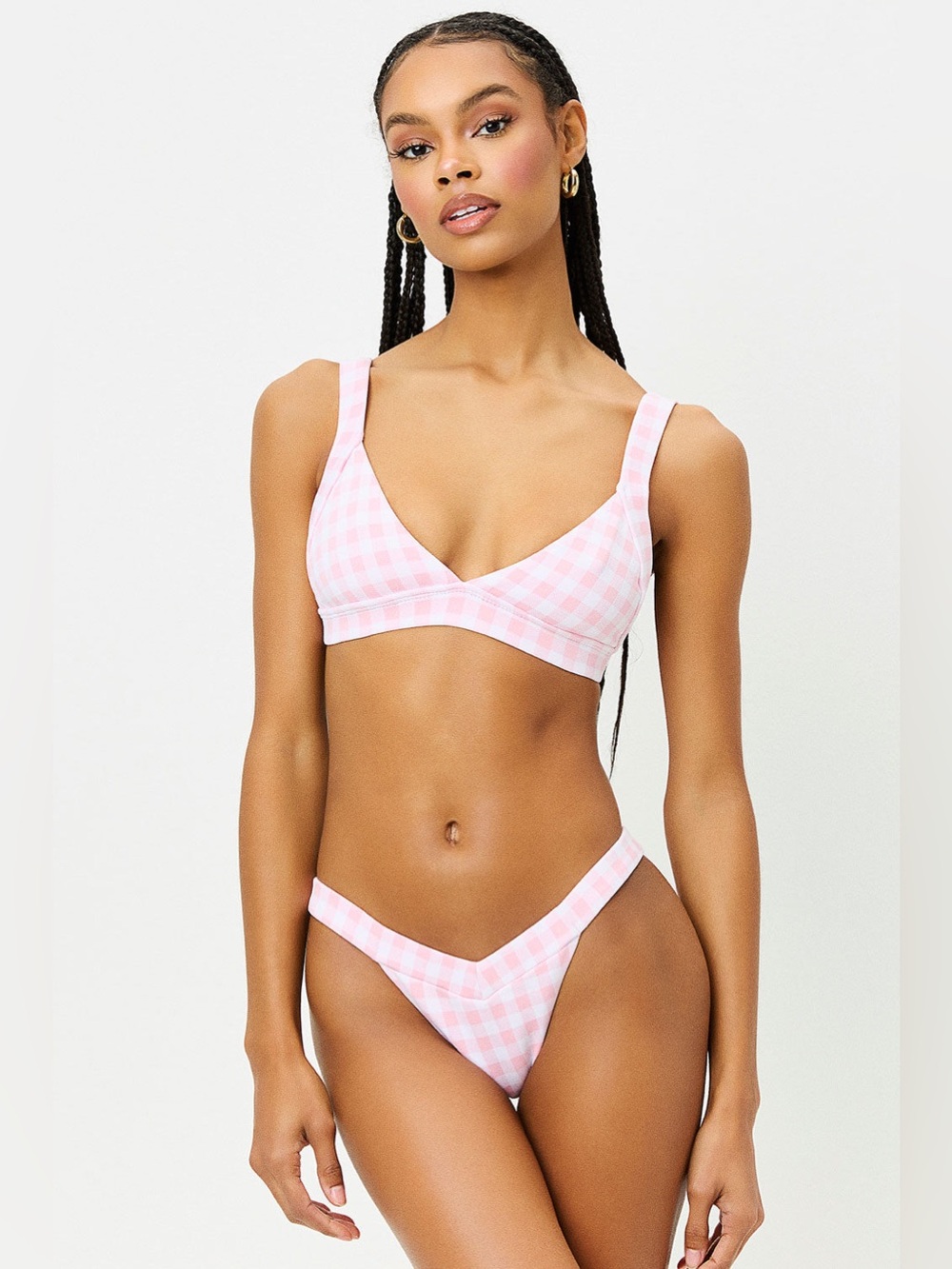 Frankie’s Bikini Georgie Picnic Pink Set